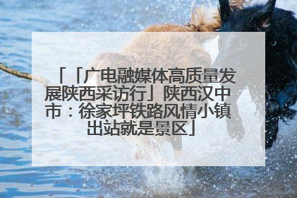 「广电融媒体高质量发展陕西采访行」陕西汉中市：徐家坪铁路风情小镇 出站就是景区
