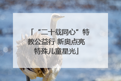 “二十载同心”特教公益行 新奥点亮特殊儿童星光