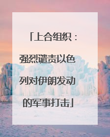 上合组织：强烈谴责以色列对伊朗发动的军事打击