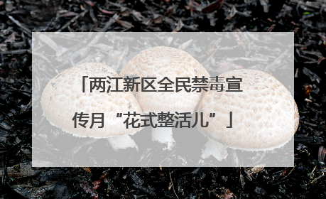 两江新区全民禁毒宣传月“花式整活儿”