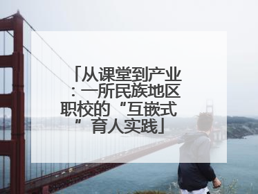 从课堂到产业：一所民族地区职校的“互嵌式”育人实践