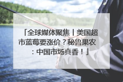 全球媒体聚焦丨美国超市蓝莓要涨价？秘鲁果农：中国市场真香！
