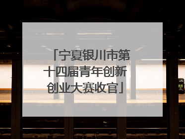 宁夏银川市第十四届青年创新创业大赛收官