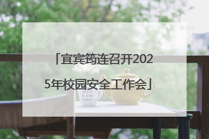 宜宾筠连召开2025年校园安全工作会
