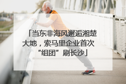 当东非海风邂逅湘楚大地，索马里企业首次“组团”刷长沙