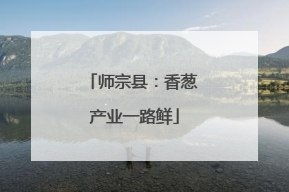 师宗县：香葱产业一路鲜