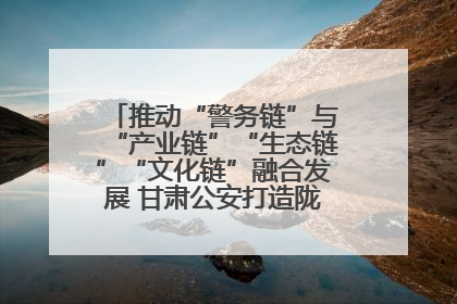 推动“警务链”与“产业链”“生态链”“文化链”融合发展 甘肃公安打造陇原旅游警务品牌