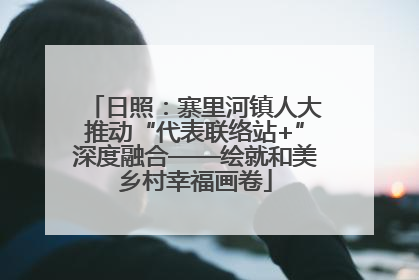 日照：寨里河镇人大推动“代表联络站+”深度融合——绘就和美乡村幸福画卷