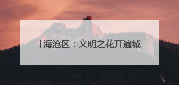 海沧区：文明之花开遍城乡 精神力量滋养心灵