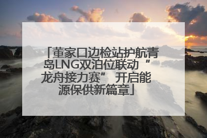 董家口边检站护航青岛LNG双泊位联动“龙舟接力赛” 开启能源保供新篇章