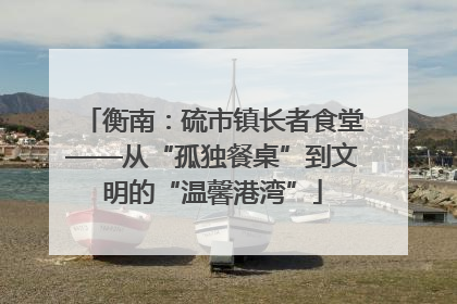 衡南：硫市镇长者食堂——从“孤独餐桌”到文明的“温馨港湾”