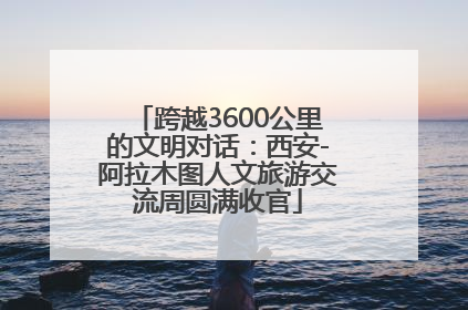 跨越3600公里的文明对话：西安-阿拉木图人文旅游交流周圆满收官