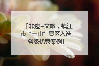 非遗+文旅，镇江市“三山”景区入选省级优秀案例