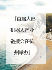 首届人形机器人产业链接会在杭州举办