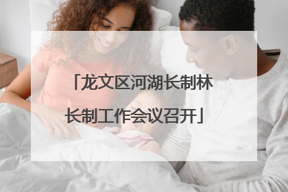 龙文区河湖长制林长制工作会议召开