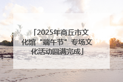 2025年商丘市文化馆“端午节”专场文化活动圆满完成