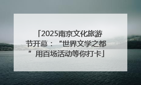 2025南京文化旅游节开幕：“世界文学之都”用百场活动等你打卡